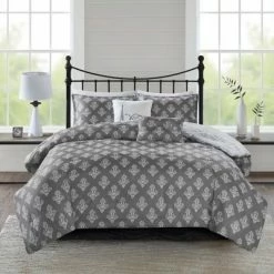 Cheap ⭐ 510 Design 5pc Apolline Reversible Comforter Set Gray/Charcoal ✔️ -Bedding Sets & Collections Sales Shop unnamed file 5293