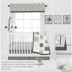 Best deal 👏 Bacati - Woodlands Beige/Grey 10 pc Crib Bedding Set with 2 Crib Fitted Sheets 👏