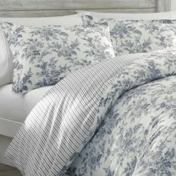 Deals 🤩 Annalise Reversible Comforter Set - Laura Ashley 😀 -Bedding Sets & Collections Sales Shop unnamed file 5381