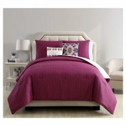 New ⭐ Amherst Boho Comforter Set 5pc - VCNY Aqua 🧨