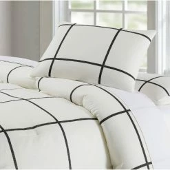Outlet 😍 Truly Soft Everyday Kurt Windowpane Comforter Set ❤️