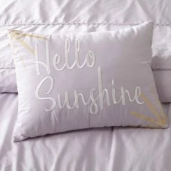 Hot Sale 🎉 Ruched Stripe Comforter Set - Jessica Simpson Light Purple ✔️ -Bedding Sets & Collections Sales Shop unnamed file 5458