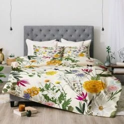 Cheapest π Iveta Abolina Bretta Comforter Set - Deny Designs Yellow π