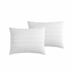 Discount 🛒 Cotton Lyocell Pleated Comforter Set - Avery Homegrown White 🧨 -Bedding Sets & Collections Sales Shop unnamed file 5500