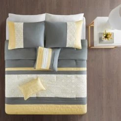 Wholesale 💯 510 Design 5pc Merissi Embroidered Comforter Set Yellow/Gray 👍 -Bedding Sets & Collections Sales Shop unnamed file 5529