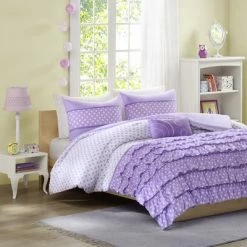 Best Sale ⌛ Mi Zone Purple Lindsey Comforter Set ✔️