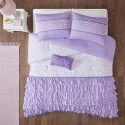 Best Sale ⌛ Mi Zone Purple Lindsey Comforter Set ✔️ -Bedding Sets & Collections Sales Shop unnamed file 5555