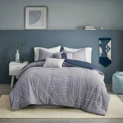 Cheap 🤩 Urban Habitat Bryce 5pc Cotton Rich Chambray Comforter Set Indigo 👍
