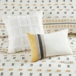 Outlet 🌟 Urban Habitat King/California King Ari 5 Piece Cotton Jacquard Comforter Set - Yellow 🎁 -Bedding Sets & Collections Sales Shop unnamed file 5652