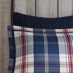 Discount 🔔 Woolrich Ryland Oversized Plaid Print Comforter Set Blue ❤️ -Bedding Sets & Collections Sales Shop unnamed file 5693