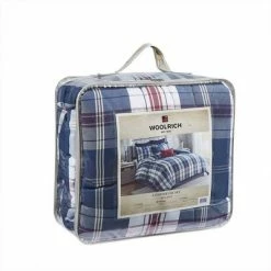 Discount 🔔 Woolrich Ryland Oversized Plaid Print Comforter Set Blue ❤️ -Bedding Sets & Collections Sales Shop unnamed file 5699
