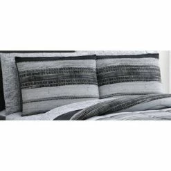 New 🛒 Geneva Home Fashion Laken Comforter Set - Addison Home Gray 🔥 -Bedding Sets & Collections Sales Shop unnamed file 5701