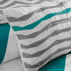 Wholesale 🔥 Leo Reversible Large Chevron Print Comforter Set Black/white ⌛ -Bedding Sets & Collections Sales Shop unnamed file 5787