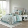 Best Pirce 👍 510 Design 8pc Stacie Comforter Set Blue 👏