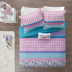 Best reviews of π Mi Zone Linda Polka Dot Comforter Set - Aqua π