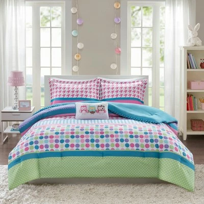 Best reviews of π Mi Zone Linda Polka Dot Comforter Set - Aqua π 2 Best reviews of π Mi Zone Linda Polka Dot Comforter Set - Aqua π - Image 2