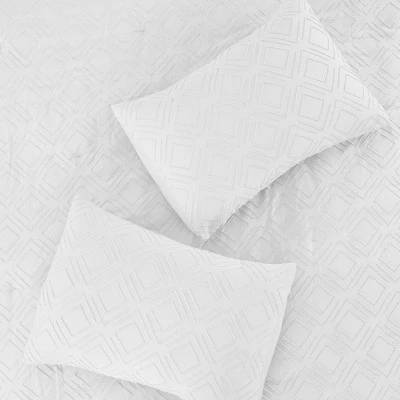 Brand new 🎁 Modern Threads 3-Piece Clipped Jacquard Comforter Set. ✨ 3 Brand new 🎁 Modern Threads 3-Piece Clipped Jacquard Comforter Set. ✨ - Image 3