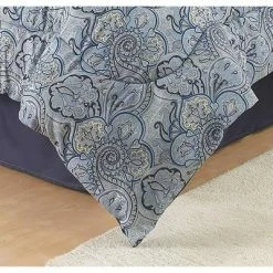 Hot Sale 🌟 Paddock Shawl Comforter Set Blue - Traditions By Waverly ✨ -Bedding Sets & Collections Sales Shop unnamed file 5944