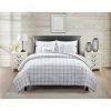 New 🎉 Farmhouse Princeton Comforter Set - VCNY White/gray ⭐