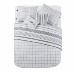 New 🎉 Farmhouse Princeton Comforter Set - VCNY White/gray ⭐ -Bedding Sets & Collections Sales Shop unnamed file 5991