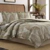 Cheapest 👍 Raffia Palms Comforter Set Brown - Tommy Bahama 🤩