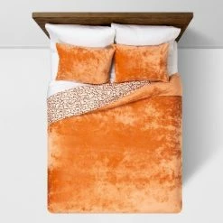 Cheap ⌛ Opalhouse Reversible Velvet Comforter Set Collection ✔️