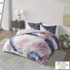 New 🔔 Andie Cotton Printed Comforter Set - CosmoLiving by Cosmopolitan Gray/yellow ❤️ -Bedding Sets & Collections Sales Shop unnamed file 6052
