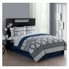 Coupon ⭐ Beckham Bed in a Bag Comforter Set Blue - VCNY Home ⭐