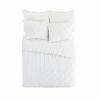 Budget ✨ Chenille Chevron Comforter Set - Laurel & Mayfair White ⌛