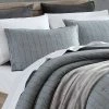 Budget ⌛ ED Ellen DeGeneres Chambray Pinstripe Comforter Set - Ellen Degeneres Gray 🤩