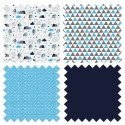 New 🤩 Bacati - Woodlands Aqua/Navy/Gray 4 pc Toddler Bedding Set ⌛ -Bedding Sets & Collections Sales Shop unnamed file 6149