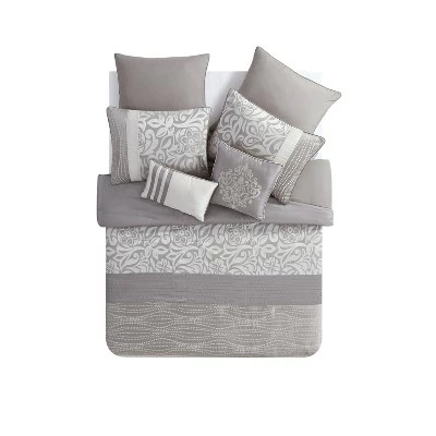 Cheap π― Taupe Arcadia Comforter Set 8pc - VCNY π 5 Cheap π― Taupe Arcadia Comforter Set 8pc - VCNY π - Image 5