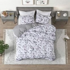 Outlet 💯 CosmoLiving By Cosmopolitan Terrazzo Cotton 3pc Bedding Collection 🎉
