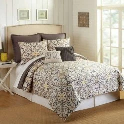 Deals 🎉 Presidio Square 7pc Madrid Comforter & Sham Set Ivory/Blue ⌛ -Bedding Sets & Collections Sales Shop unnamed file 6249