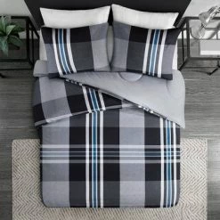 Budget 🧨 Ink+Ivy Nathan Comforter Mini Set Gray ✨ -Bedding Sets & Collections Sales Shop unnamed file 6273