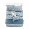 Top 10 ✔️ Tonal Damask Comforter Set - Jessica Simpson Teal 😍