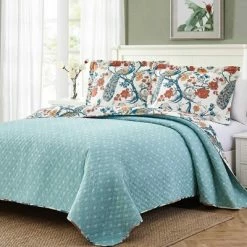 Best reviews of ⭐ Modern Threads 2 Or 3 Piece 100% Cotton Enzyme Washed Quilt Set Penelope. ⭐