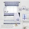 Best reviews of 👏 Bacati - Little Sailor Anchor Boat Blue Navy 10 pc Crib Bedding Set with Long Rail Guard Cover 😀