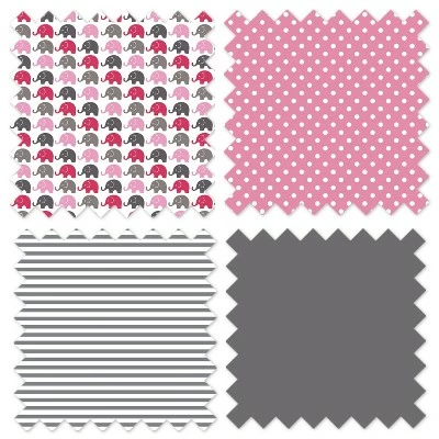 Coupon π Bacati - Elephants Pink/Fuschia/Gray 4 pc Toddler Bedding Set π 5 Coupon π Bacati - Elephants Pink/Fuschia/Gray 4 pc Toddler Bedding Set π - Image 5