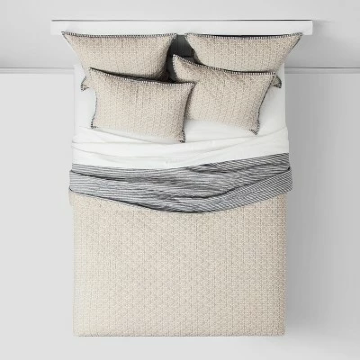 Flash Sale 🧨 Floral Yarn Dye Stripe Bedding Collection Blue - Threshold 🔥 1 Flash Sale 🧨 Floral Yarn Dye Stripe Bedding Collection Blue - Threshold 🔥