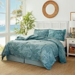 Coupon 👏 Abalone Queen Comforter Set Blue - Tommy Bahama 🔔
