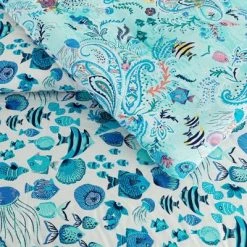 Promo ⌛ Paisley Wave Comforter Set - Vera Bradley Blue 🤩 -Bedding Sets & Collections Sales Shop unnamed file 6459