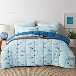 New 😀 Peace Nest All Season Printed Reversible Down Alternative Comforter Set 🔔 -Bedding Sets & Collections Sales Shop unnamed file 6503