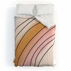 Coupon 👏 Aleeya Jones Watercolor Rainbow Comforter Set - Deny Designs ⌛ -Bedding Sets & Collections Sales Shop unnamed file 6570