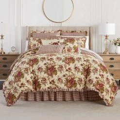 Discount β¨ Norfolk Comforter Set - Waverly Red π