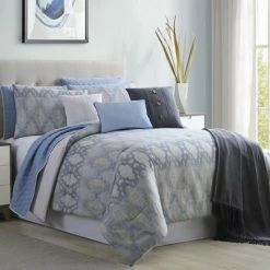 Best reviews of 💯 Modern Threads 10 Piece Comforter & Coverlet Set, Langdon. ✨ -Bedding Sets & Collections Sales Shop unnamed file 6676