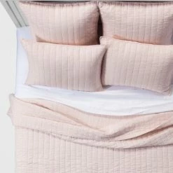 Deals ❤️ Chambray Linen Blend Bedding Collection - Threshold™ ⭐