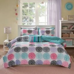 Budget ⌛ Mi Zone Purple Brittany Reversible Comforter Set 🛒 -Bedding Sets & Collections Sales Shop unnamed file 6748