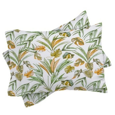 Discount ✨ Marta Barragan Camarasa Sweet Tropical Botany Comforter Set - Deny Designs Green ⌛ 2 Discount ✨ Marta Barragan Camarasa Sweet Tropical Botany Comforter Set - Deny Designs Green ⌛ - Image 2