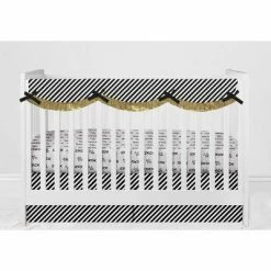 Outlet 😍 Bacati - Love Aztec Print Black Gold 10 pc Crib Bedding Set with Long Rail Guard Cover 👏 -Bedding Sets & Collections Sales Shop unnamed file 6808